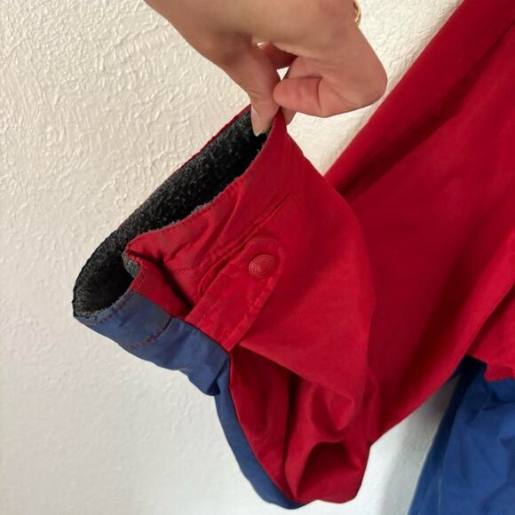 Vintage 90s American Eagle Outfitters Activesport red and blue hooded jacket XL - Picture 4 of 8